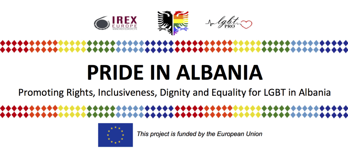 Pride in Albania Banner